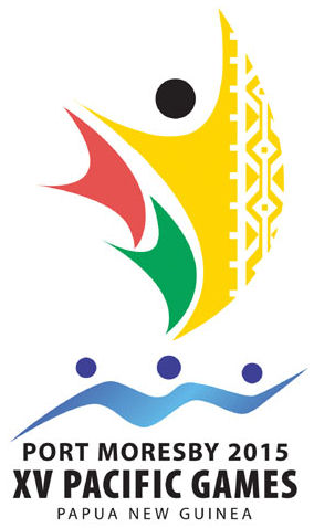 XV Pacific Games logo