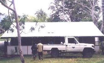 Typical PNG Aid Post