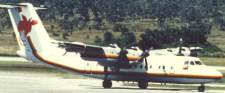 Dash 7 in old colours